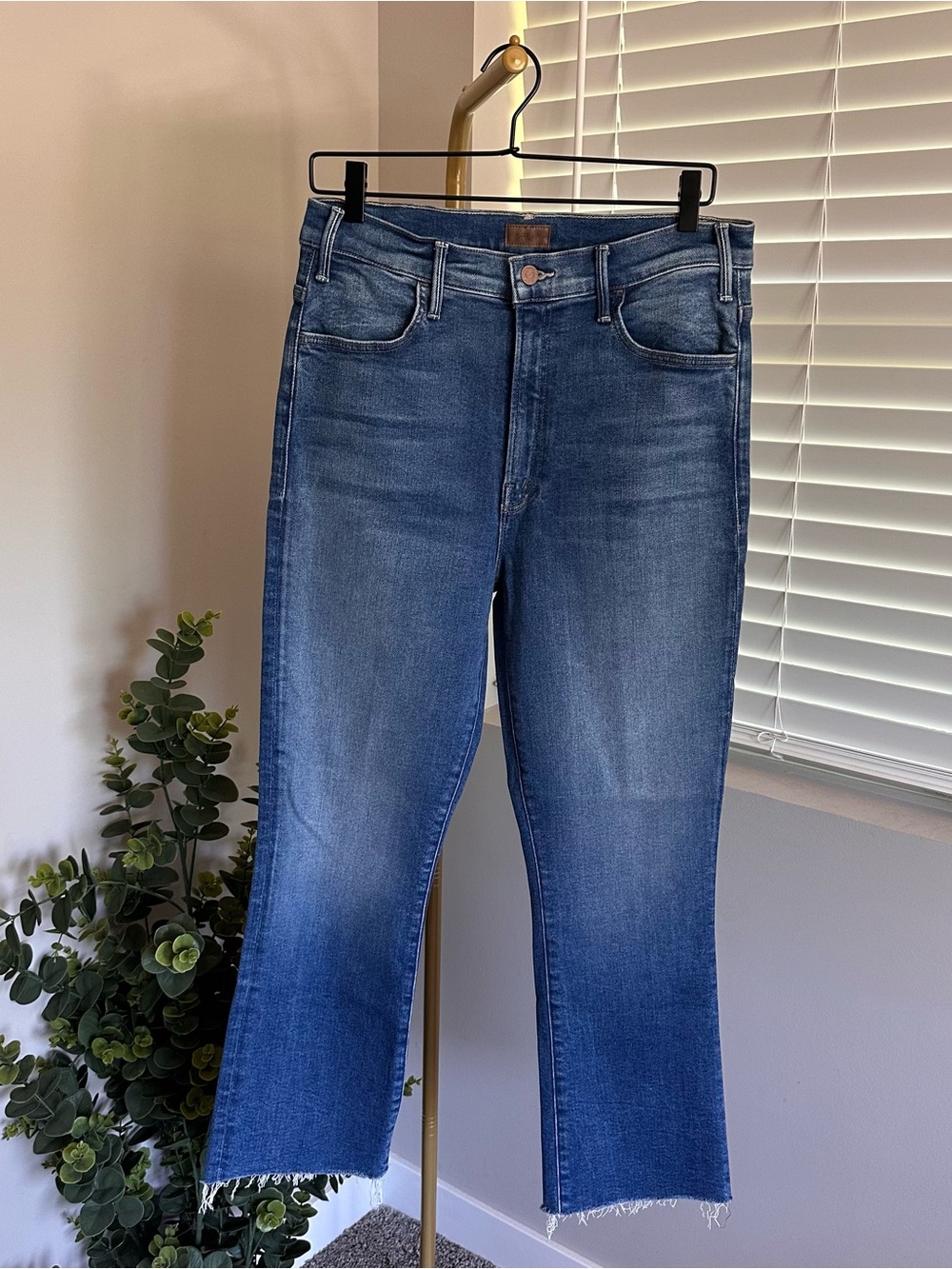 MOTHER The Hustler Ankle Fray